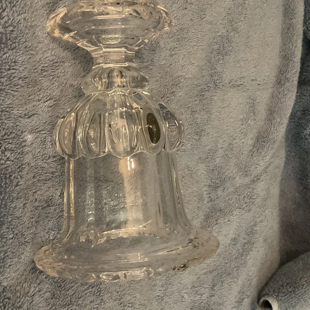 Clear Glass Decorative Piece